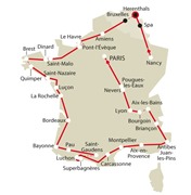 TDF 1962 carte