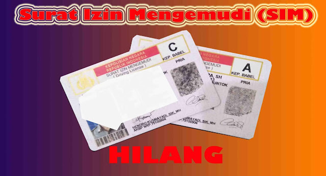 sim hilang atau rusak