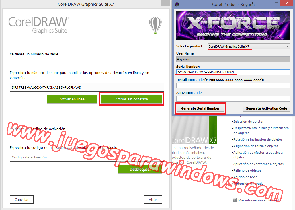 CorelDRAW Graphics Suite X7.3 ESPAÑOL