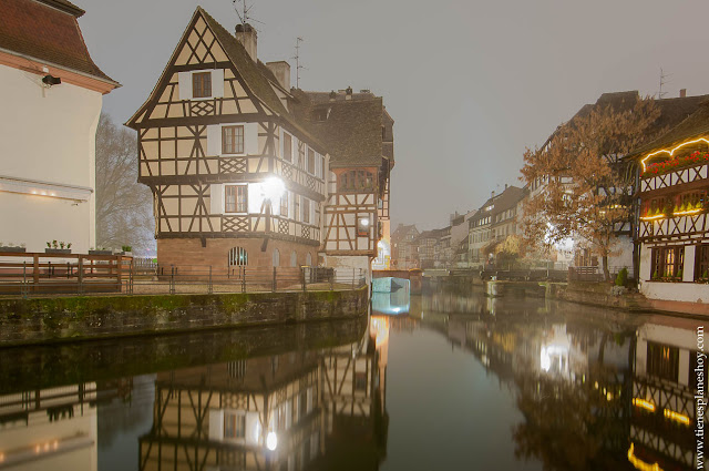 La Petite France Estrasburgo turismo noche