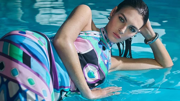 Pucci's Very Vivara 2024 Collection Campaign Starring Vittoria Ceretti