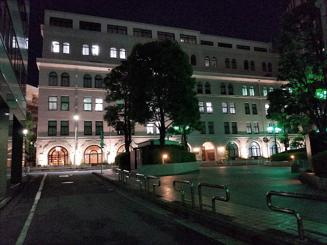 日証館、渋沢栄一旧邸宅跡