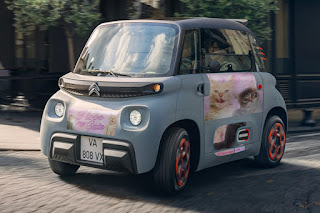 Citroën Ami 'I Love My Cats' Custom Livery (2021) Front Side