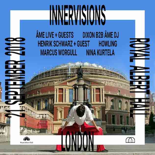 innervisions, line up, royal albert hall, londres, london, música, música electrónica, house, tech house, deep house, techno, dj