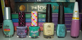 Esmaltes utilizados na Unha Decorada - Ice Cream