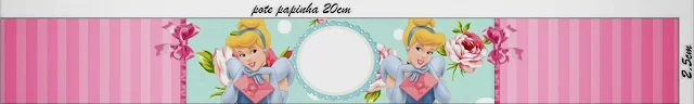Shabby Chic Cinderella: Free Printable Invitations and Candy Bar Labels.