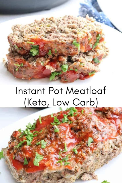 Instant Pot Meatloaf (Keto, Low Carb)