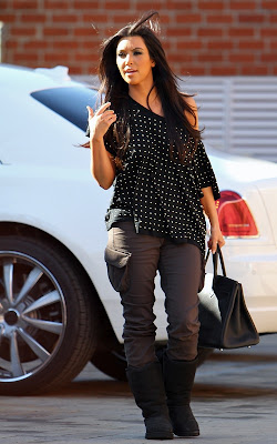 Kim Kardashian out in Culver City