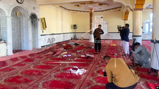 12 Tewas dalam Ledakan di Masjid Kabul