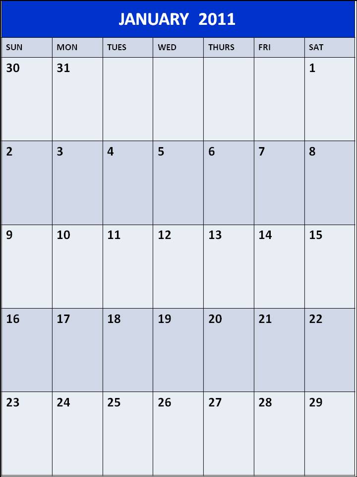 general blue printable calendar september 2010; Printable Calendar January 