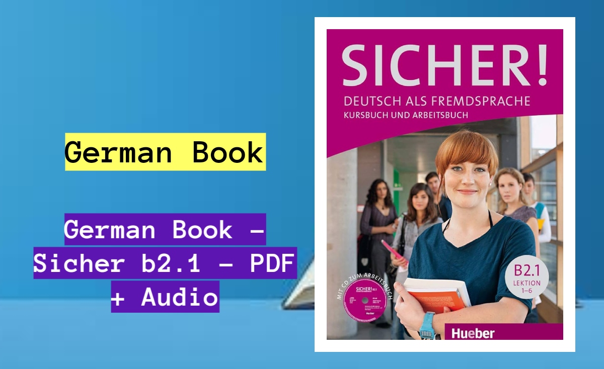 German Book - Sicher b2.1 - PDF + Audio