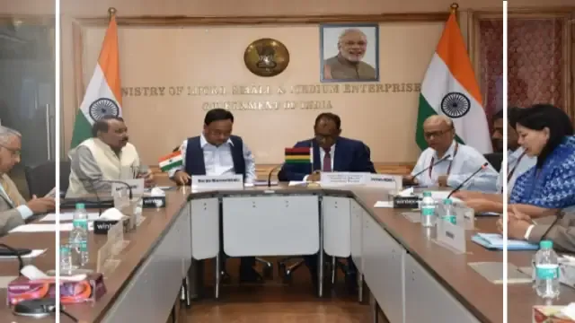 india-mauritius-hold-3rd-joint-committee-meeting-on-sme-cooperation