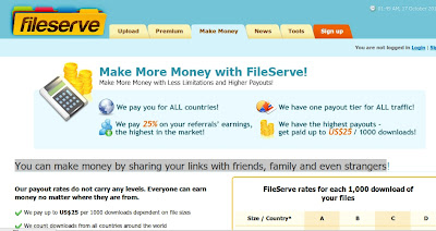 Earn Cash With Free File Hosting & Sharing Site