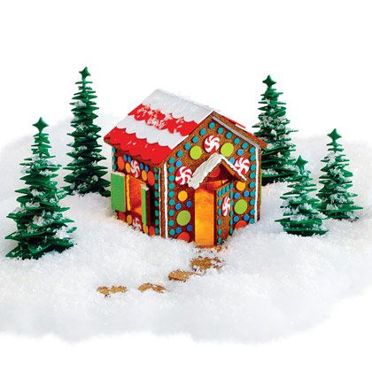 Christmas Craft: Faux Gingerbread House