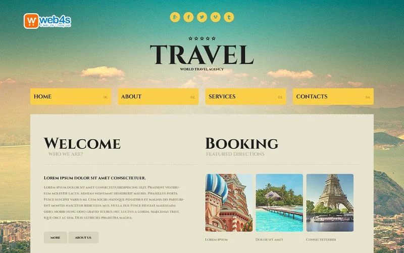 Những yếu tố cần thiết trong thiết kế website du lịch