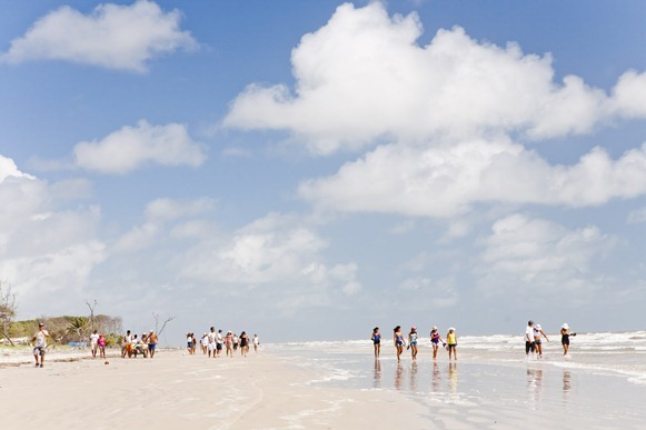 Praia da Romana - Curuçà, Parà, fonte: peabriu. org.br