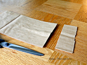 Vintage, Paint and more... making a rustic pumpkin with a dollar store pumpkin and brown paper lunch bags cut into strips