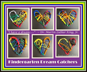 photo of: Kindergarten Heart Weavings for RainbowsWithinReach