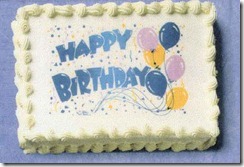 Happy Bday cake