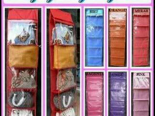 HAN S SHOP RAK  GANTUNG TAS BONEKA  HANGING BAG ORGANIZER 