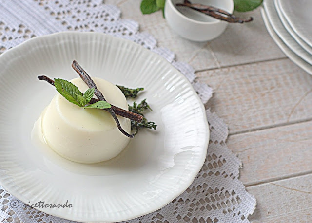 ricetta dessert Budino alla vaniglia senza uova