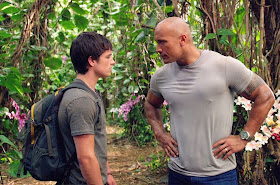 Hank and Sean have a manly talk in the jungle. 