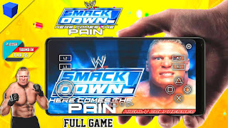 WWE SmackDown Here Comes The Pain PS2 Highly Compressed AetherSX2 Emulator On Android