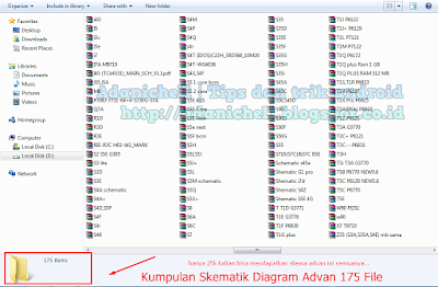 Kumpulan Skematik Diagram Advan 175 File