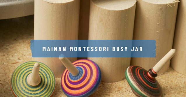 mainan edukasi montessori busy jar