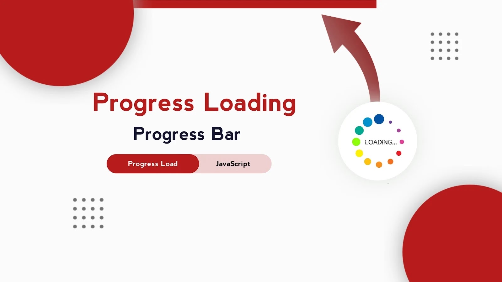 How add Loading Progress Bar on your Website using JavaScript