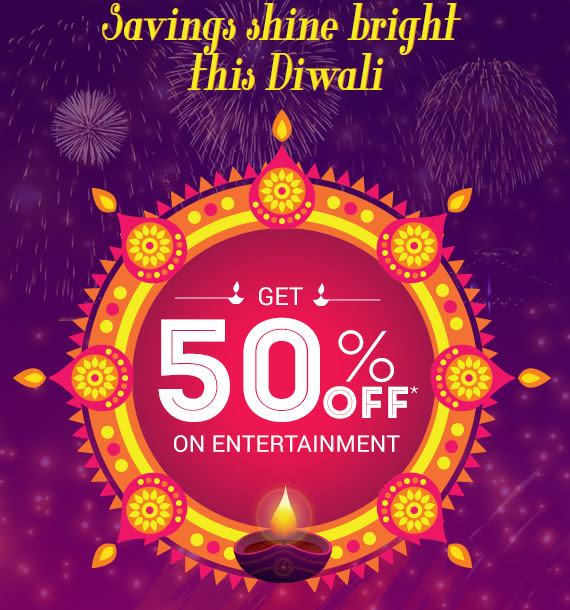 Lighten your bill with this Diwali deal on Bookmyshow