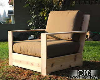 outdoor wood chair plans