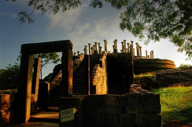 Another ancient ruin of Ceylon