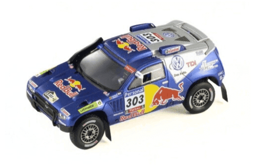 collection la passion du rallye, volkswagen race touareg 1:43 Carlos Sainz