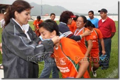 imposicion de medallas al 3ro lugar jutiapanecas