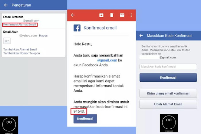 Cara Menggati Email Facebook Melalui Aplikasi Facebook #3