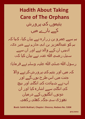 Hadith About Taking Care of The Orphans