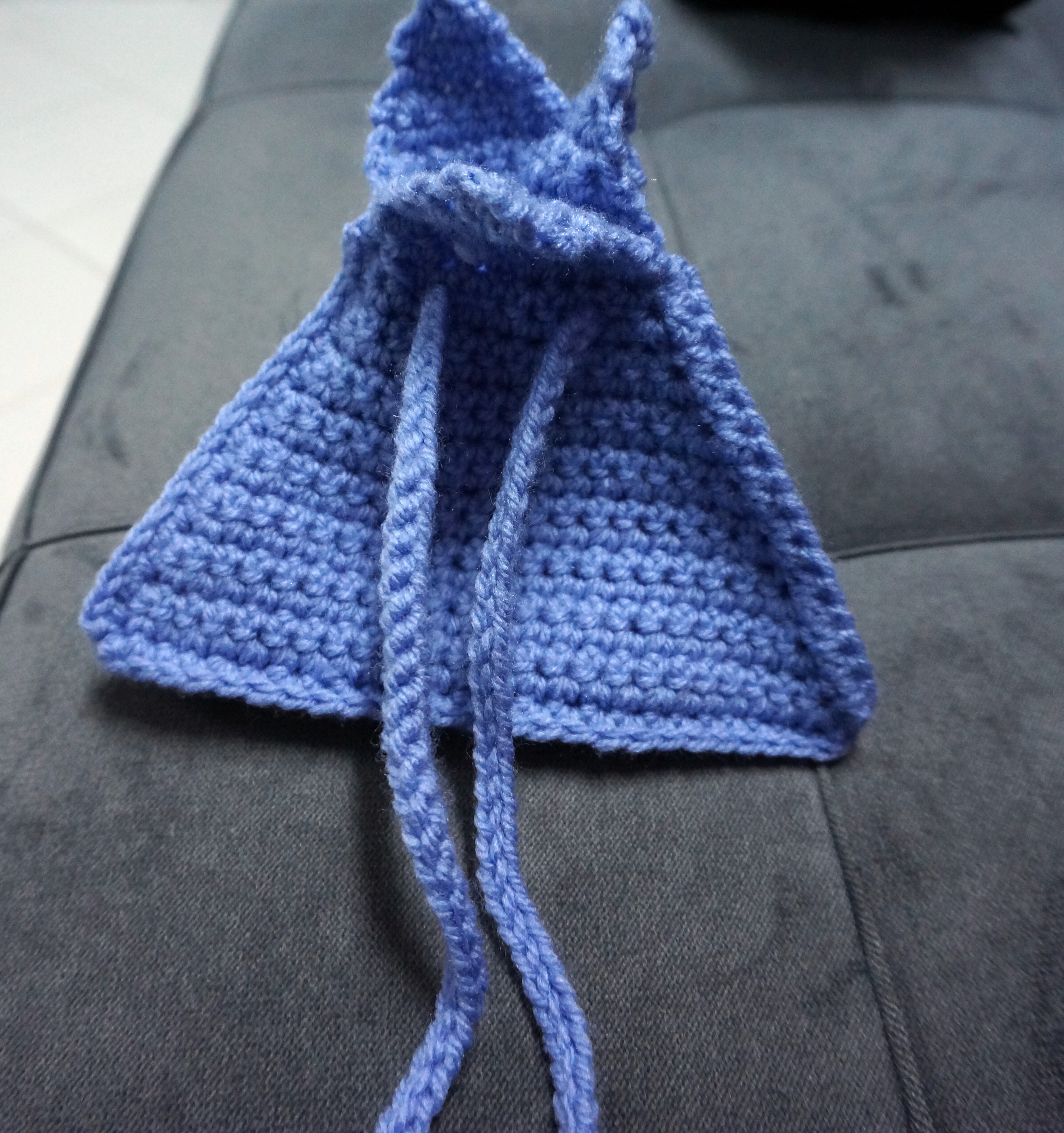 Crochet Pyramid Bag