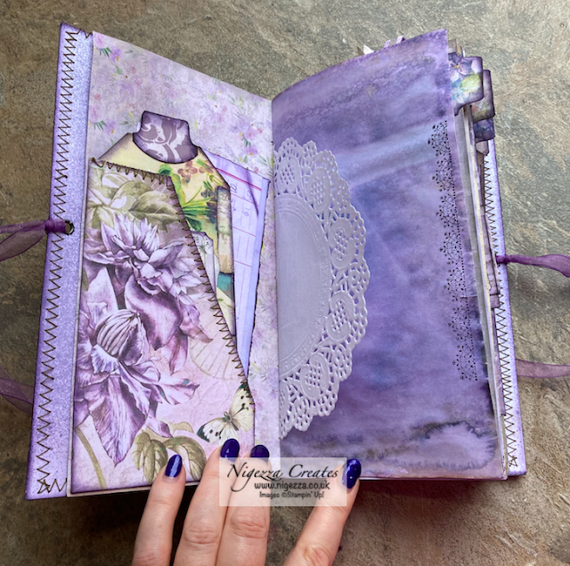 Purple Medley Journal Flick Through