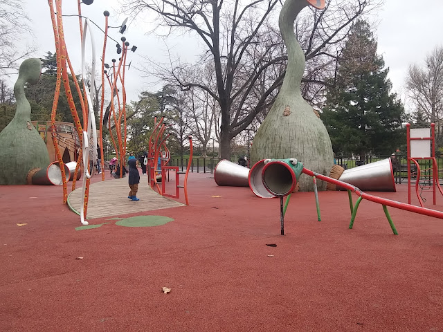 Le parc de la Musique à Montpellier