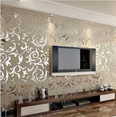 gambar motif wallpaper kamar tidur