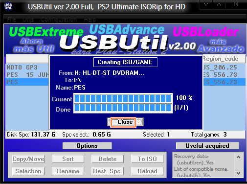 Cara Mengisi Game PS2  ke Hardisk Internal Dan Eksternal 