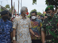 TMMD di Desa Kedungkelor, Dandim 0712/Tegal Apresiasi Kunjungan Gubernur Jawa Tengah