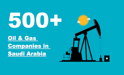 500 plus oil and gas companies in Saudi Arabia
