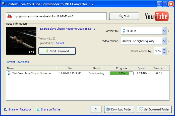 Free Download YouTube Downloader 2.1.3 Software or ...