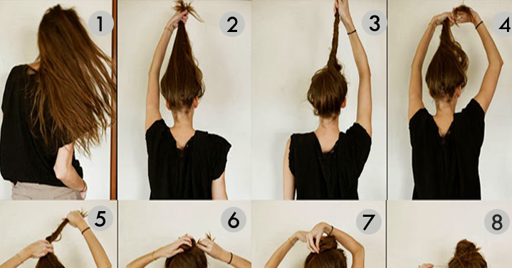 Messy Bun Hairstyles For Long Hair Step By Step |Beautiful Girls Magazine september