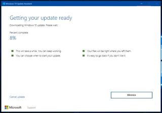 Cara Install Windows 10 Fall Creators Update