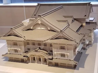 歌舞伎座の模型