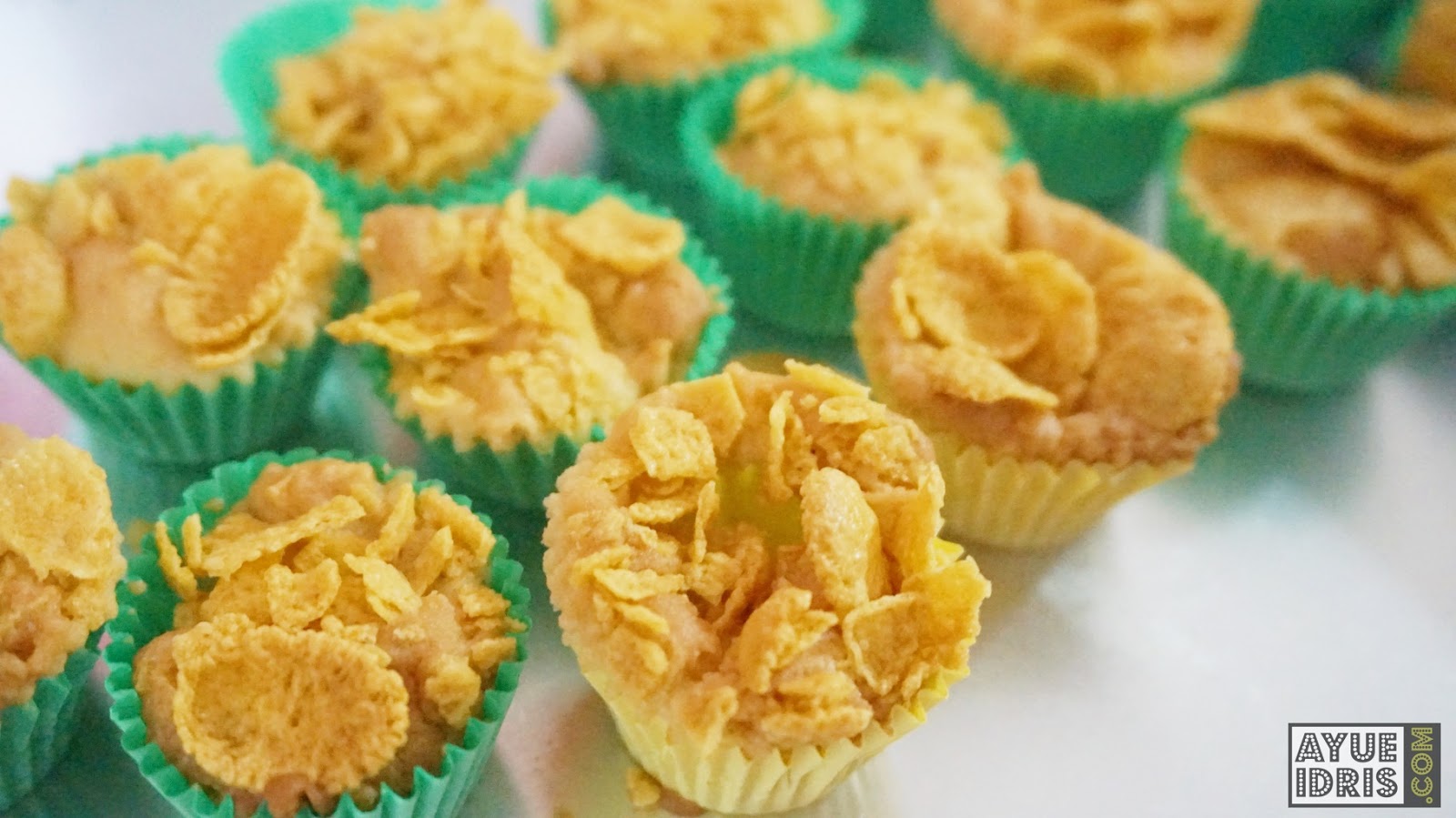 Resepi Biskut Cornflakes Butter Rangup Ayue Idris