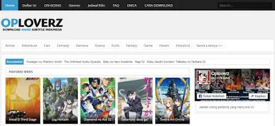 Rekomendasi Situs Download Anime dan Streaming Terbaik Subtitle Indonesia